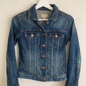 J.Crew classic denim Jacket, XS